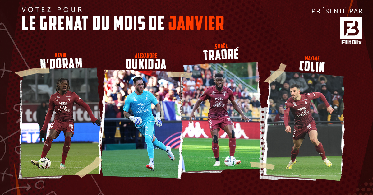 Elisez Le Grenat Du Mois De Janvier Football Club De Metz Infos