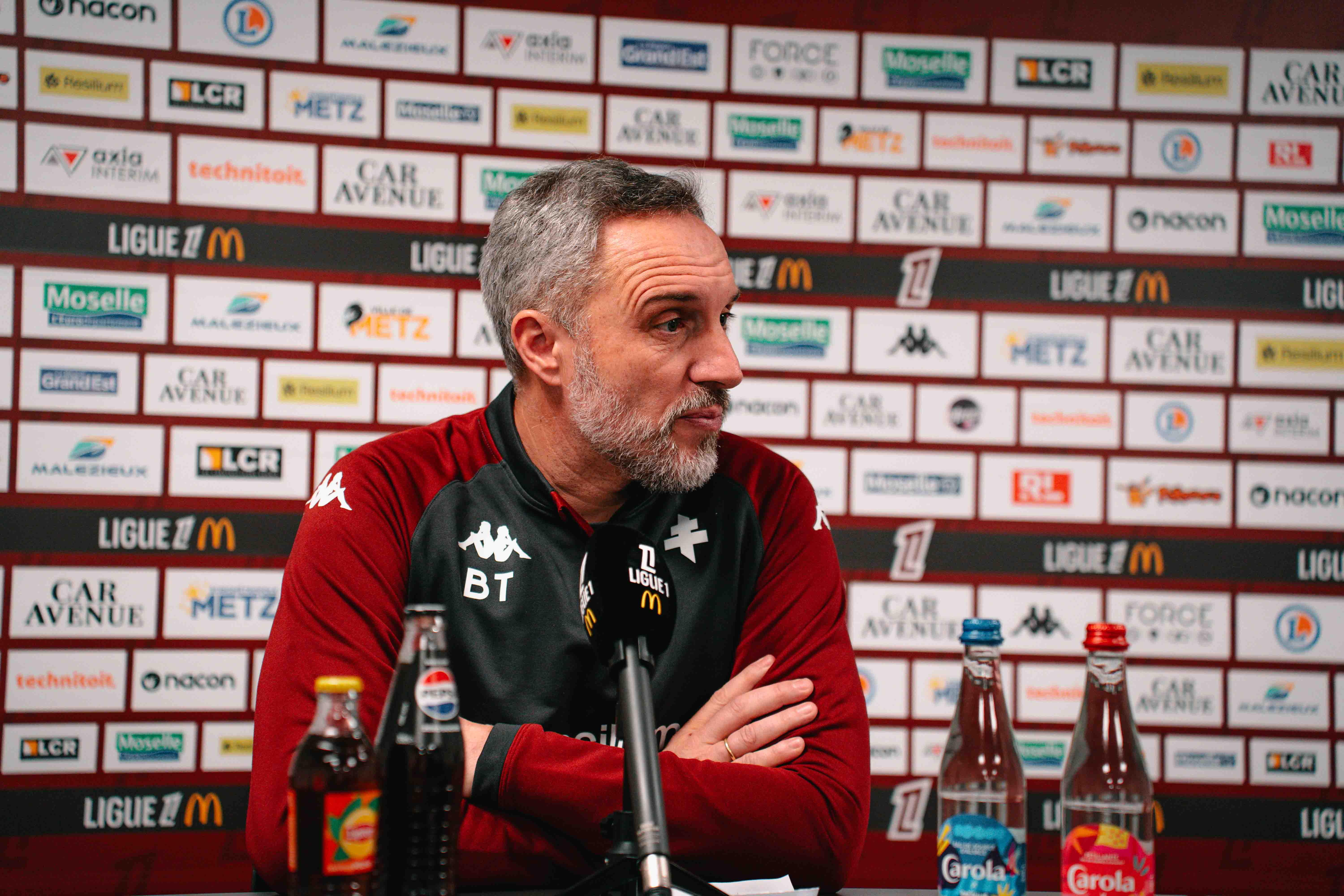 Metz - Auxerre, la conférence de Benoît Tavenot