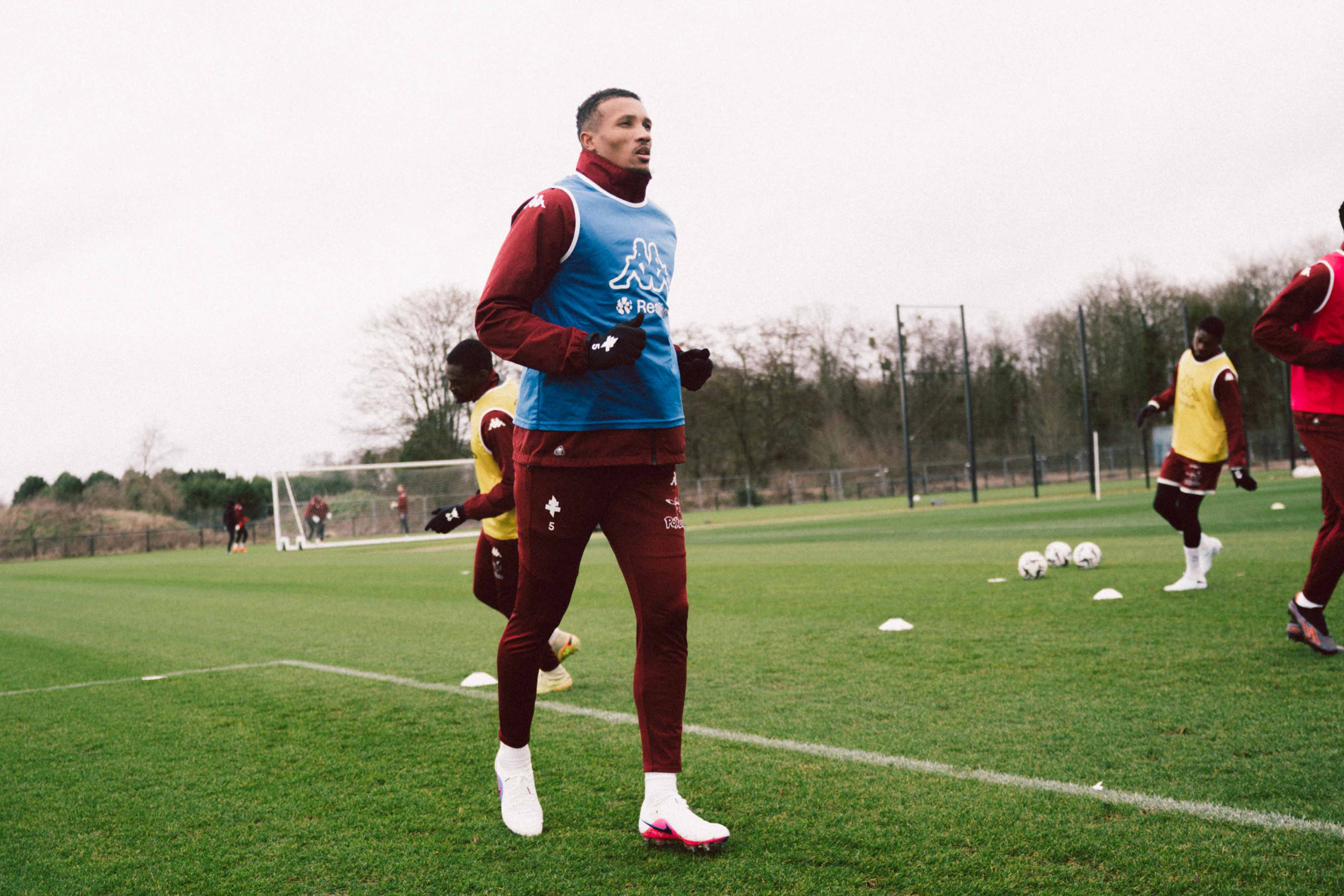 L'entraînement avant PSG - Metz