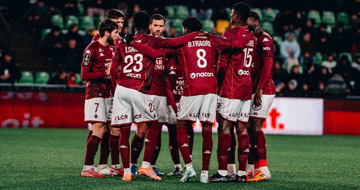 Le groupe pour Metz - Auxerre