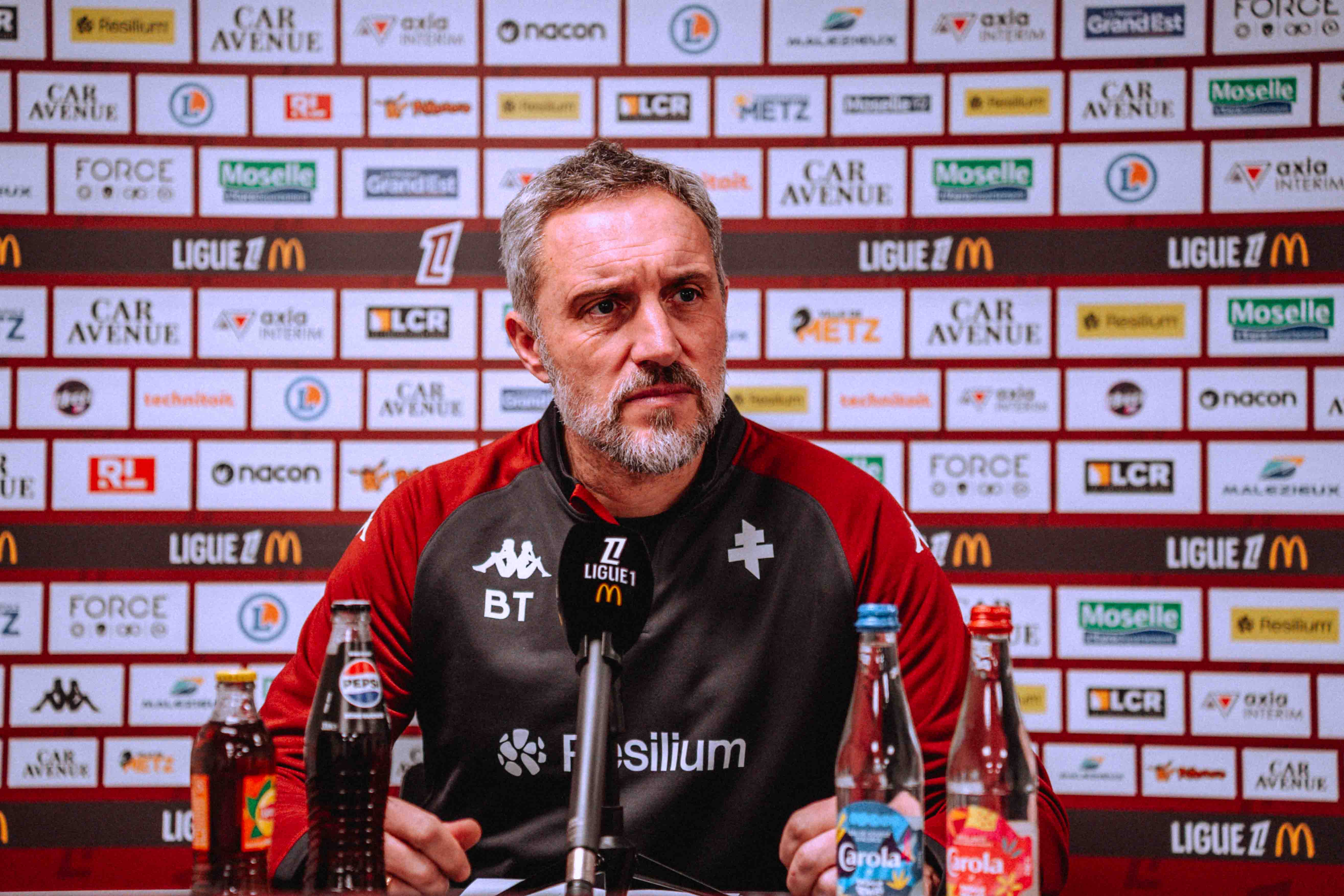 Rennes - Metz, la réaction de Benoît Tavenot