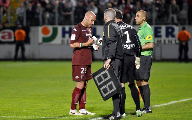 Metz - Nîmes, 37ème journée de Ligue 2  : Ludovic Guerriero et Christophe Marichez