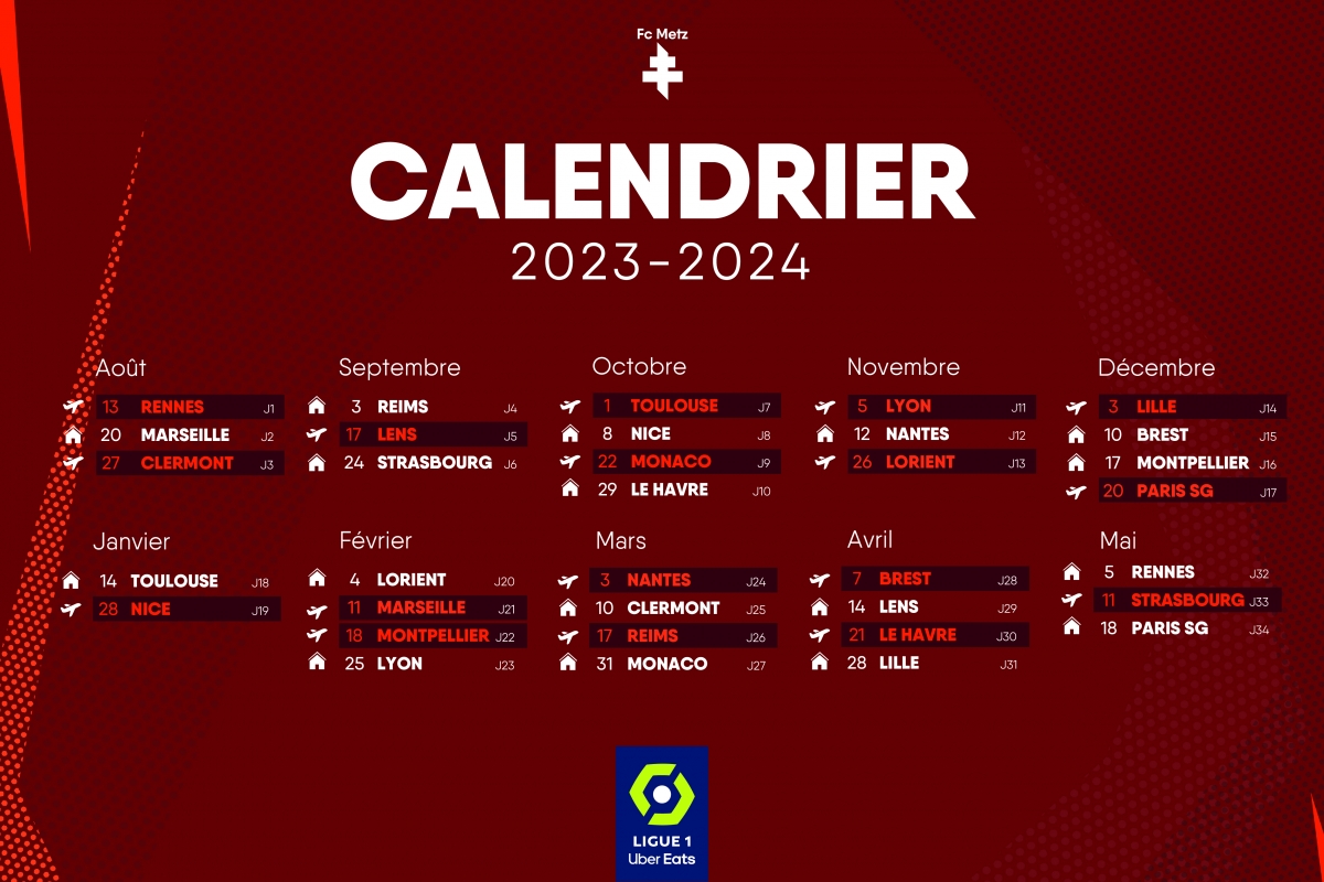 PSG. Ligue 1 : le calendrier complet de la saison 2023-2024 est
