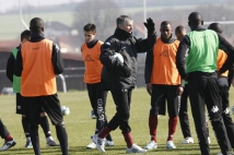 Entraînement à Amanvillers avant Dijon - Metz  : Patrick Hesse