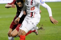 Metz-Boulogne  : Hamadi Ayari a connu une nouvelle titularisation sur le côté droit de la défense. Il est resté au contact de son adversaire!