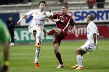 Amiens SC - FC Metz, 31° journée de Ligue 2   : Pierre Bouby était de nouveau positionné en milieu récupérateur. 