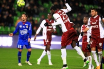 Metz - Nice, 23ème journée de Ligue 1  : La tête de Guirane N\'Daw