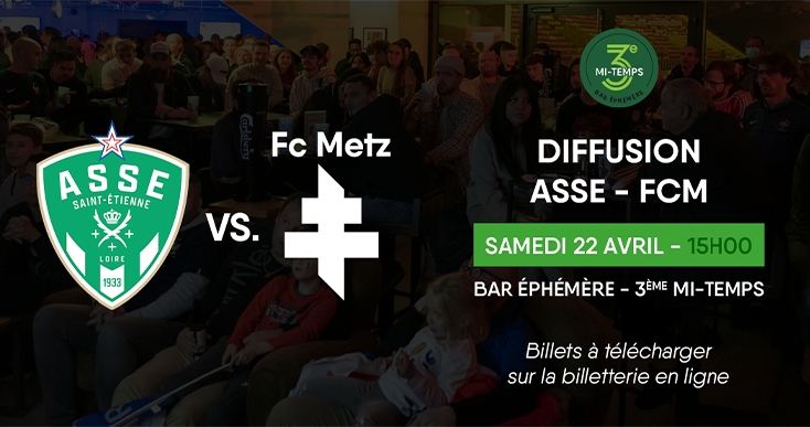 ASSE – Metz diffusé au bar éphémère ! | Football Club de Metz - Infos FC  Metz - Entraînements FC Metz - Vidéos FC Metz