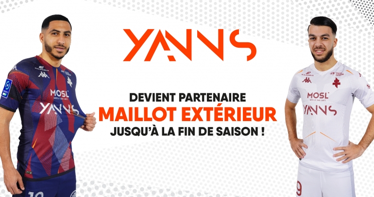 Yanns sur les maillots Away et Third !